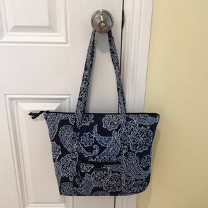 Vera Bradley Villager Tote - Blue Bandana